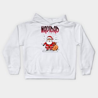 Feliz Navidad Matching Couple Sweaters Kids Hoodie